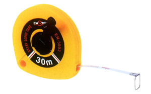 Compact long steel measuring tape